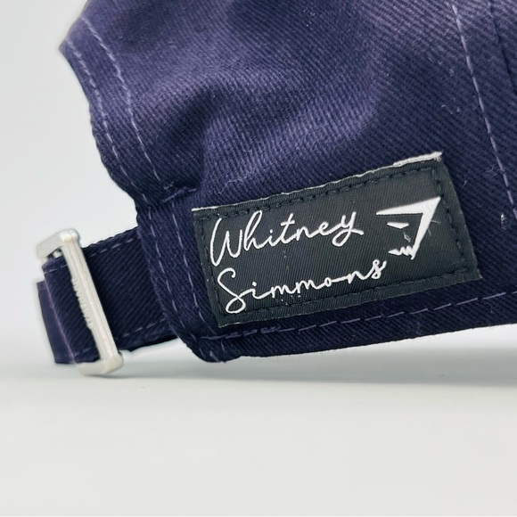  Baseball Cap X Whitney Simmons Collab Indigo Navy Hat New